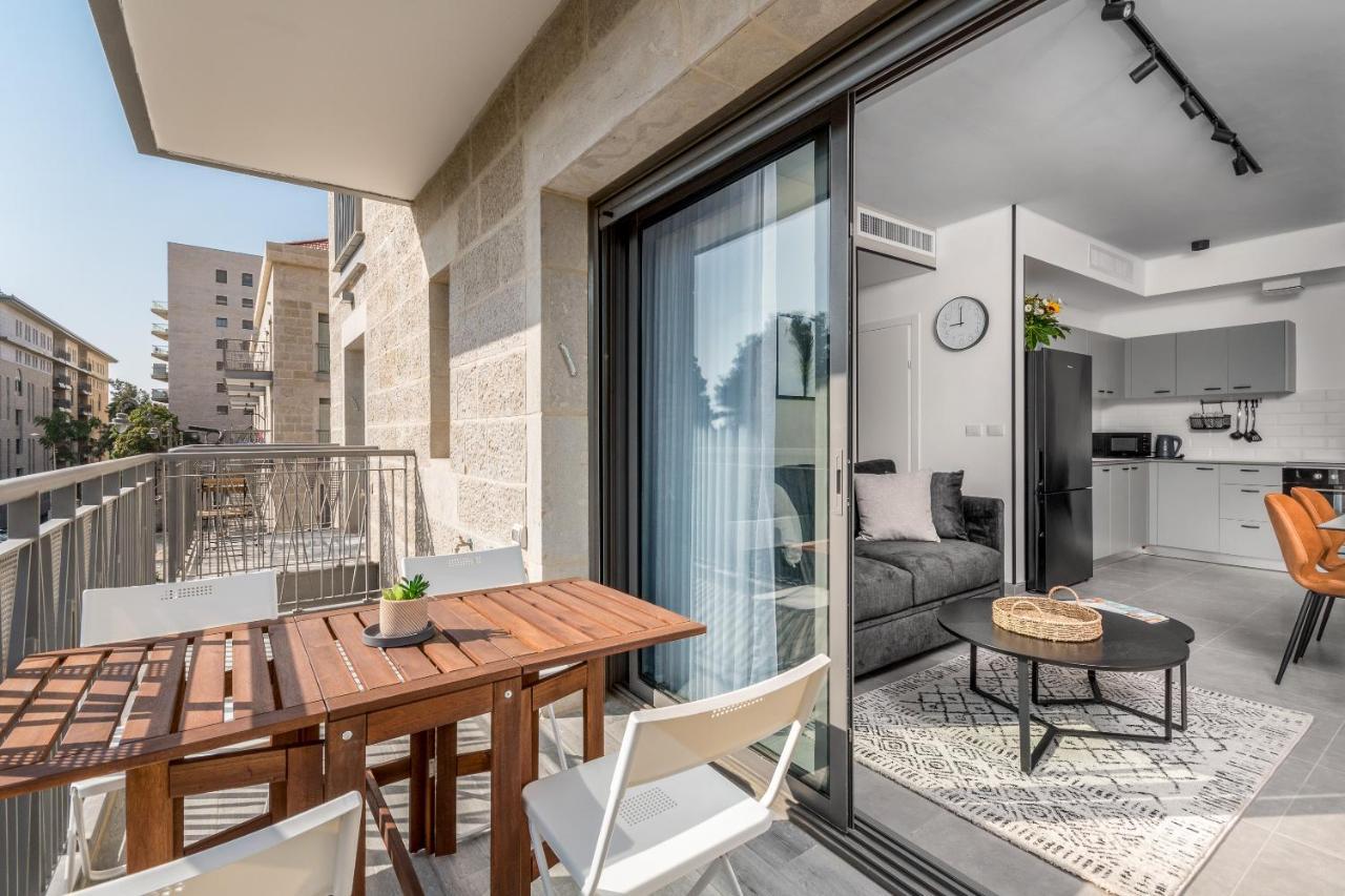 2Bdr W Parking Shirat Haneviim - Mamilla Area Sea-U Baitulmaqdis Luaran gambar